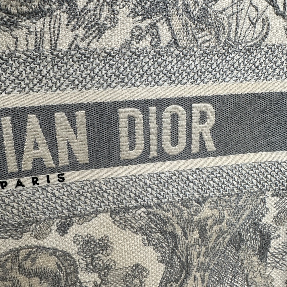 Christian Dior Medium Toile De Jouy Book Tote Shoulder Bag - Picture 10 of 16